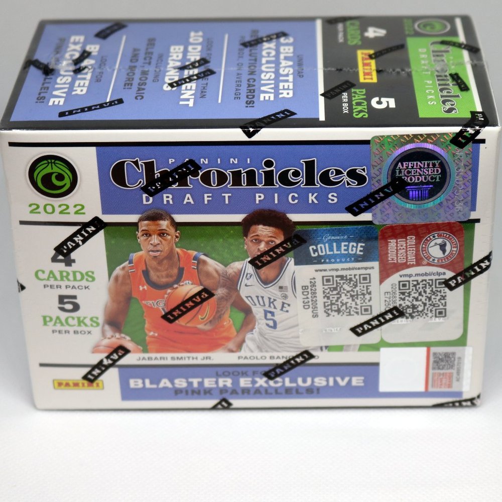 2022 Panini Chronicles Draft Picks Basketball Blaster Box